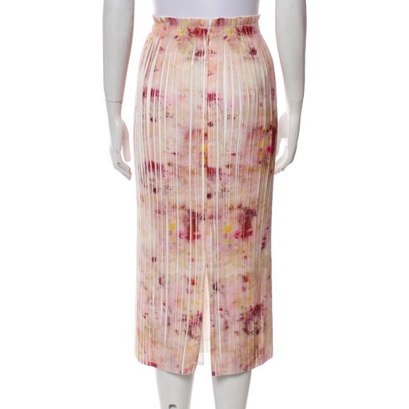 Jason Wu Collection Ombré Pleated Midi Skirt - Picture 4 of 6